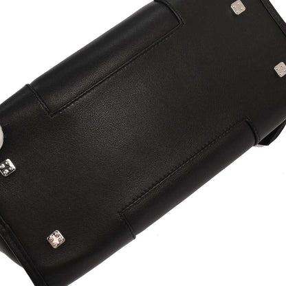Loewe Black Leather Amazona 28 Handbag
