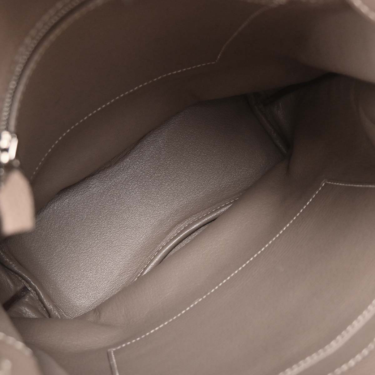 Hermes Etoupe Togo So Kelly 22 Shoulder Bag