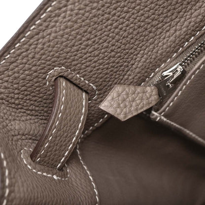Hermes Etoupe Togo So Kelly 22 Shoulder Bag