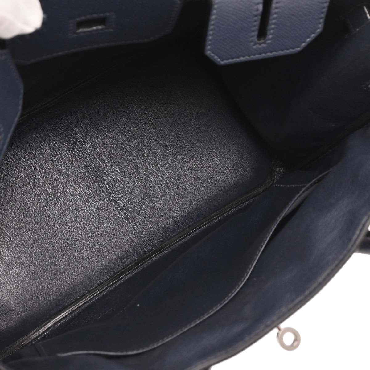 Hermes Navy Epsom Birkin 30 Handbag
