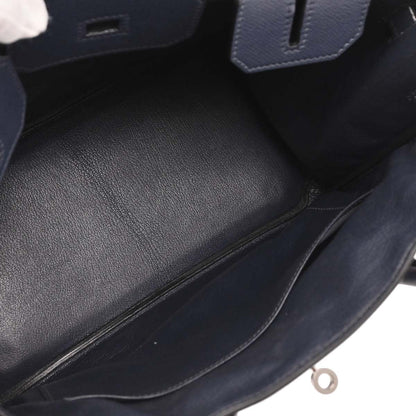 Hermes Navy Epsom Birkin 30 Handbag