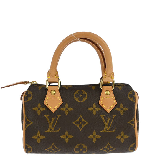 Louis Vuitton Monogram Mini Speedy Handbag M41534