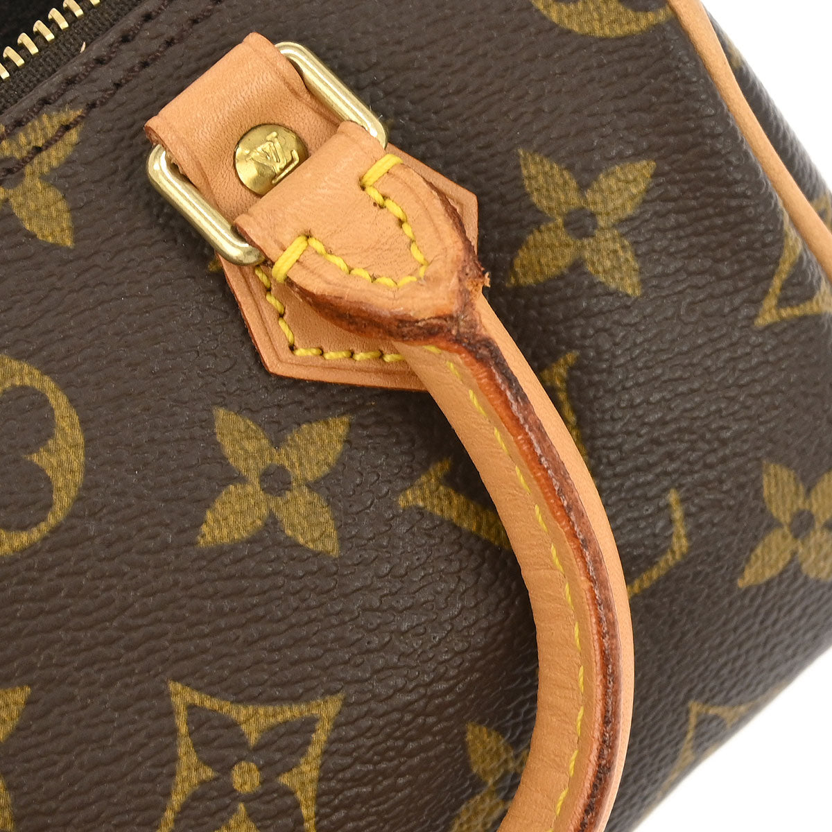 Louis Vuitton Monogram Mini Speedy Handbag M41534
