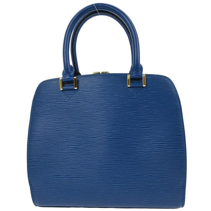 Louis Vuitton Blue Epi Pont Neuf Handbag M52055