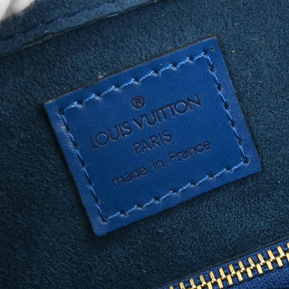 Louis Vuitton Blue Epi Pont Neuf Handbag M52055