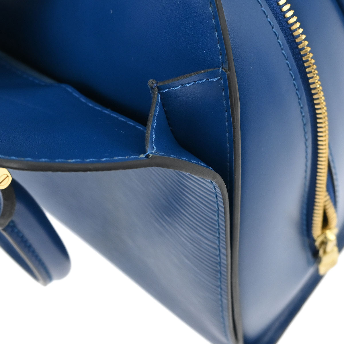 Louis Vuitton Blue Epi Pont Neuf Handbag M52055