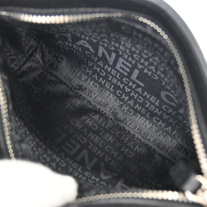 Chanel Black Lambskin Pouch Handbag