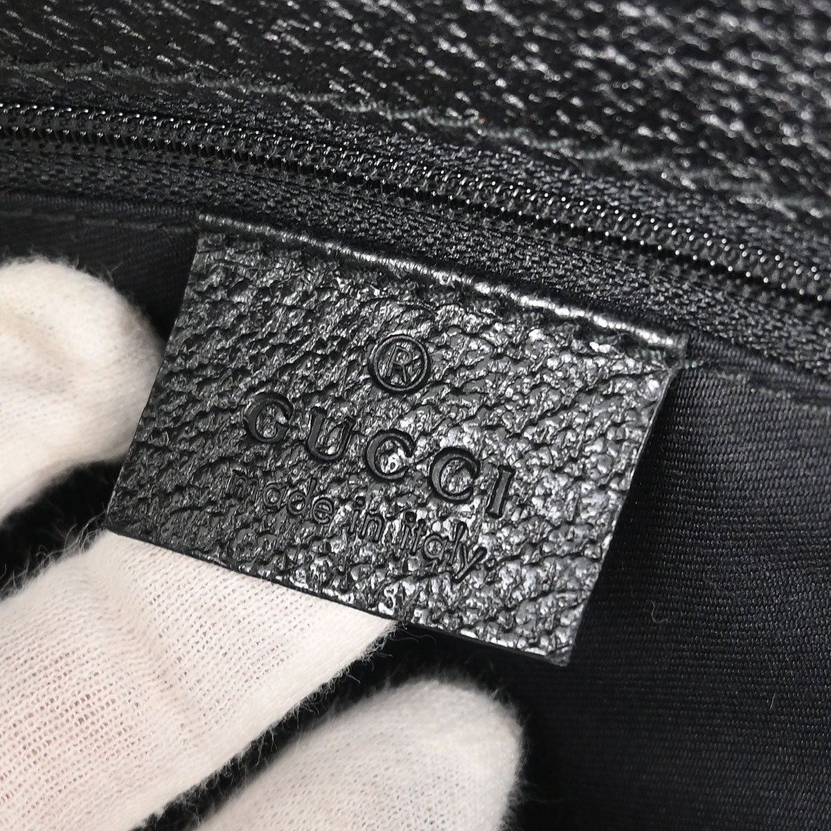 Gucci Black GG Handbag