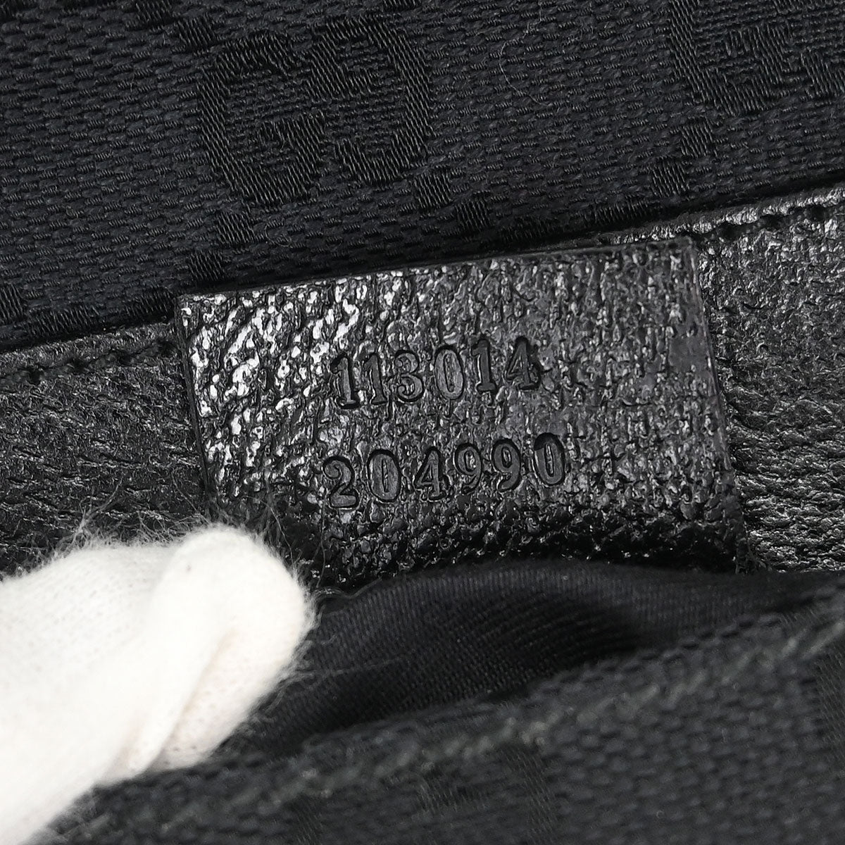 Gucci Black GG Handbag