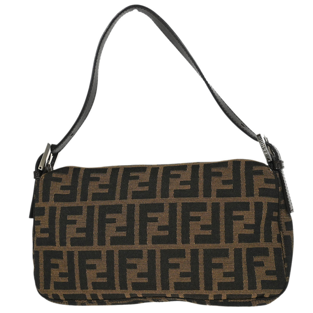 Fendi Brown Zucca Baguette Handbag