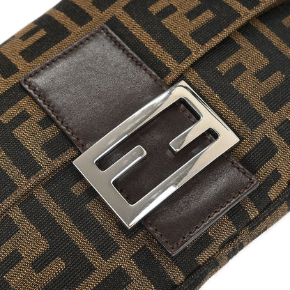 Fendi Brown Zucca Baguette Handbag
