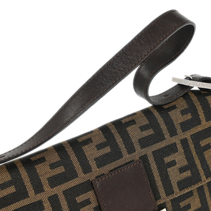 Fendi Brown Zucca Baguette Handbag
