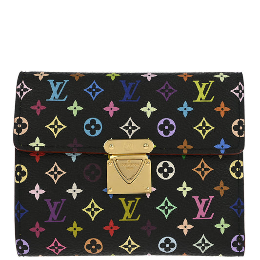 Louis Vuitton Black Multicolor Portefeuille Koala Wallet M58015