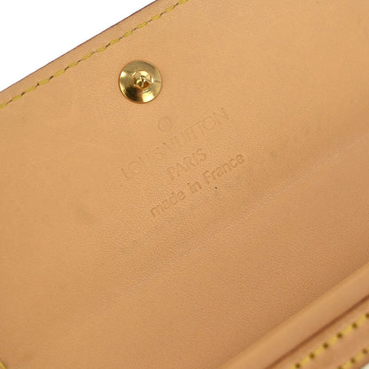 Louis Vuitton White Multicolor Porte Monnaie Plat Wallet M92657