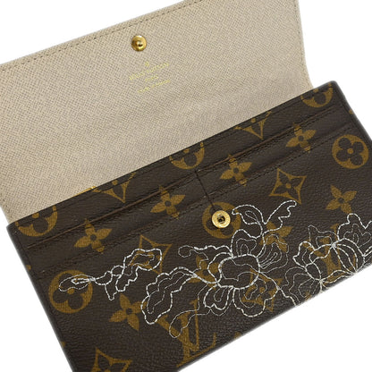 Louis Vuitton Monogram Dentelle Portefeuille Sarah Wallet M95390