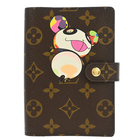 Louis Vuitton Monogram Panda Agenda PM Note Book Cover R20011 CA0094