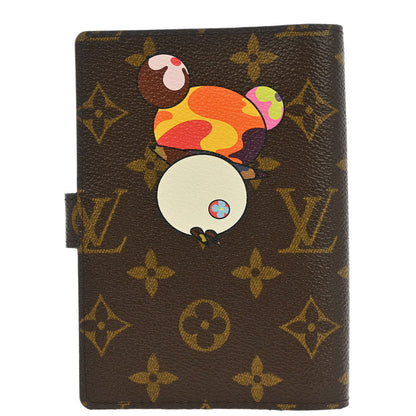 Louis Vuitton Monogram Panda Agenda PM Note Book Cover R20011 CA0094
