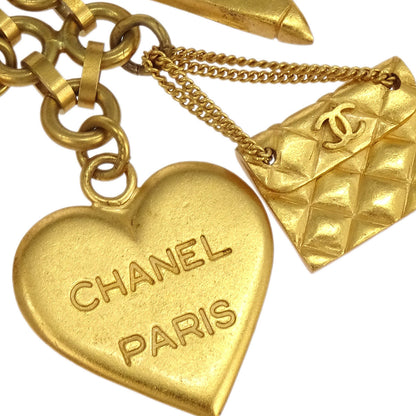 Chanel Gold Key Holder Bag Charm Icon Small Good 95A