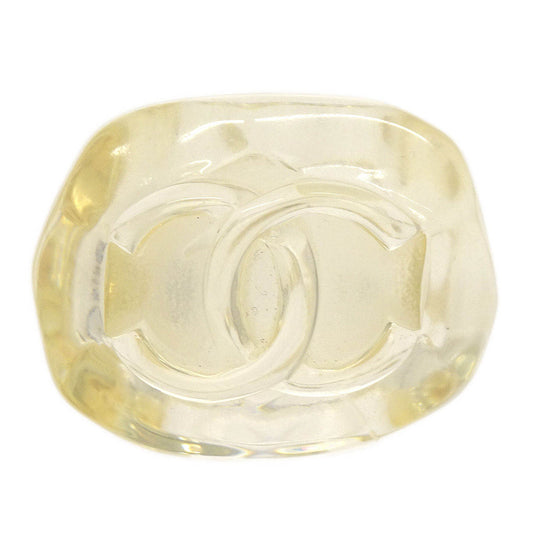 Chanel Ring Clear Acrylic #53 02P