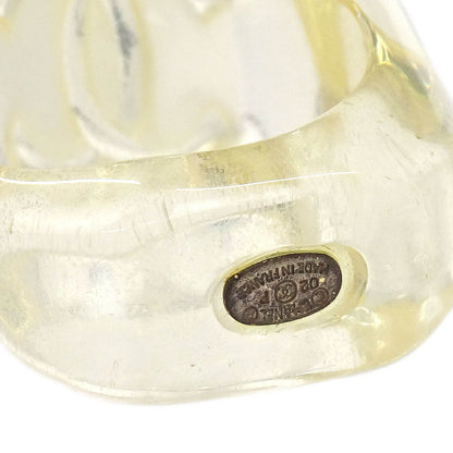 Chanel Ring Clear Acrylic #53 02P