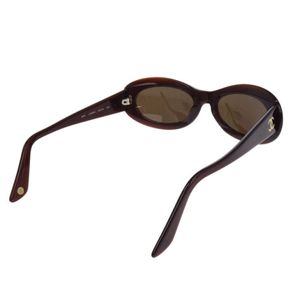 Chanel Sunglasses Eyewear Brown Small Good