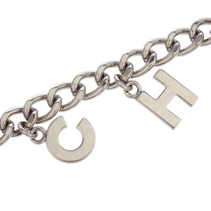 Chanel Charm Chain Belt Silver 04V Small Good