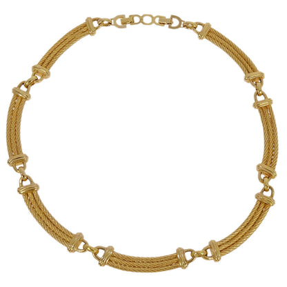 Christian Dior Necklace Chain Gold