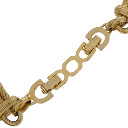 Christian Dior Necklace Chain Gold