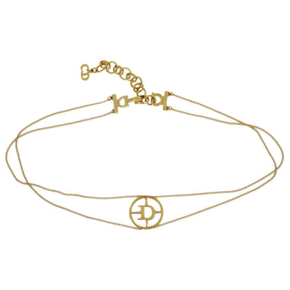 Christian Dior Necklace Pendant Gold
