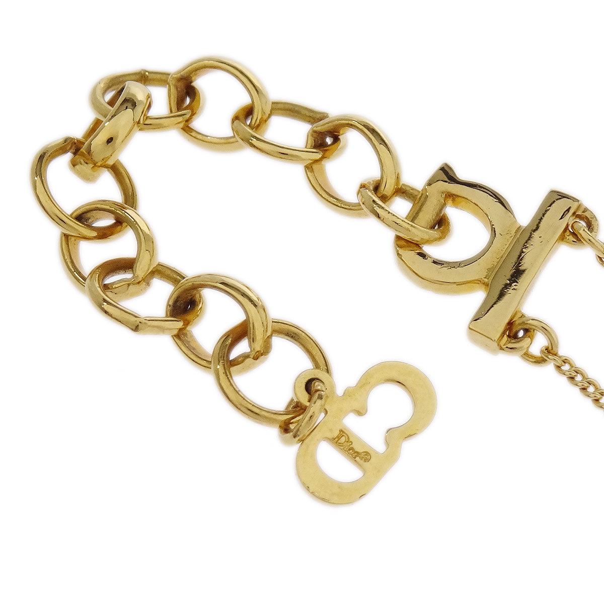 Christian Dior Necklace Pendant Gold