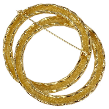 Christian Dior Brooch Pin Gold