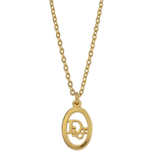 Christian Dior Necklace Pendant Gold