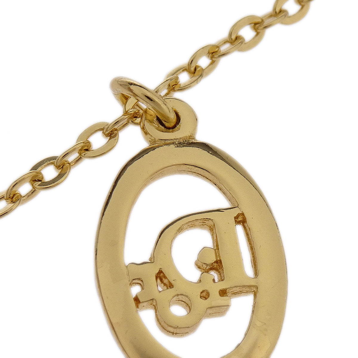 Christian Dior Necklace Pendant Gold