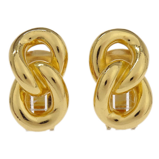 Christian Dior Earrings Clip-On Gold