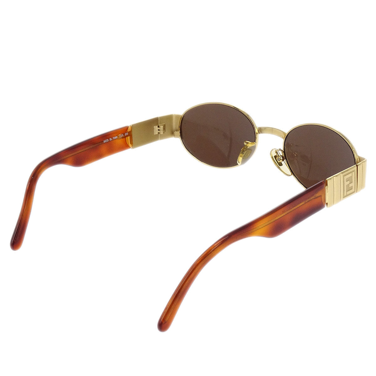 Fendi Sunglasses Eyewear Brown Small Good