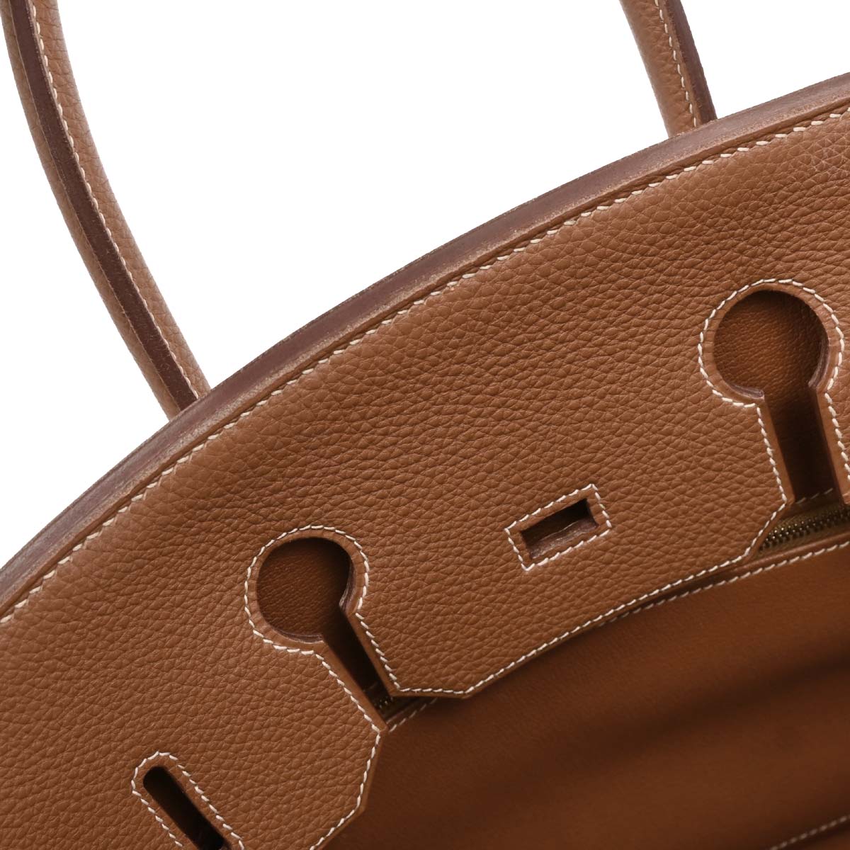 Hermes Gold Togo Birkin 35 Handbag