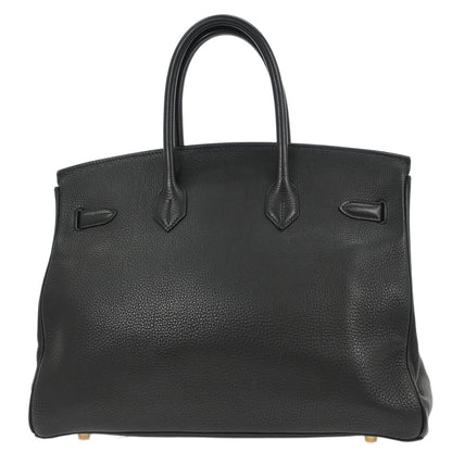Hermes Black Togo Birkin 35 Handbag