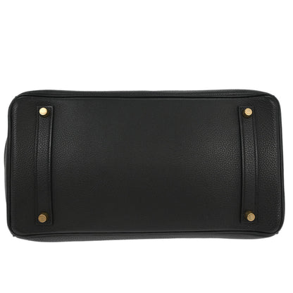 Hermes Black Togo Birkin 35 Handbag