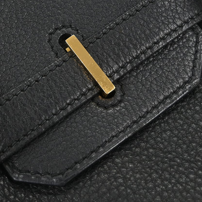 Hermes Black Togo Birkin 35 Handbag