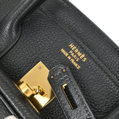 Hermes Black Togo Birkin 35 Handbag