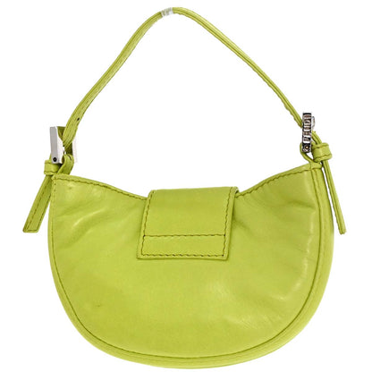 Fendi Light Green Leather Mini Handbag