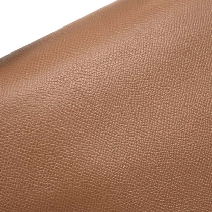 Hermes Gold Courchevel Kelly 40 Retourne 2way Shoulder Handbag