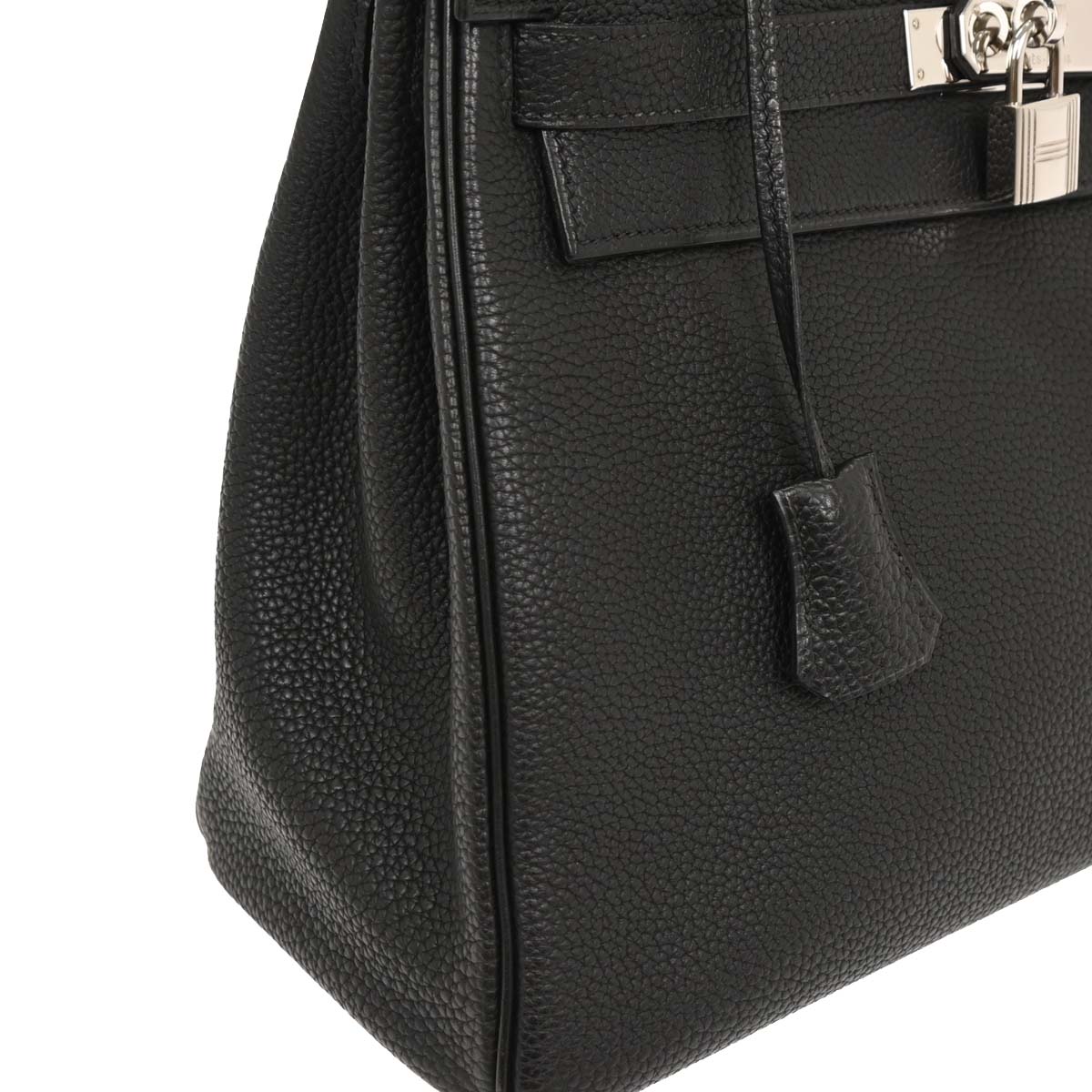 Hermes Black Togo Kelly 32 Retourne 2way Shoulder Handbag