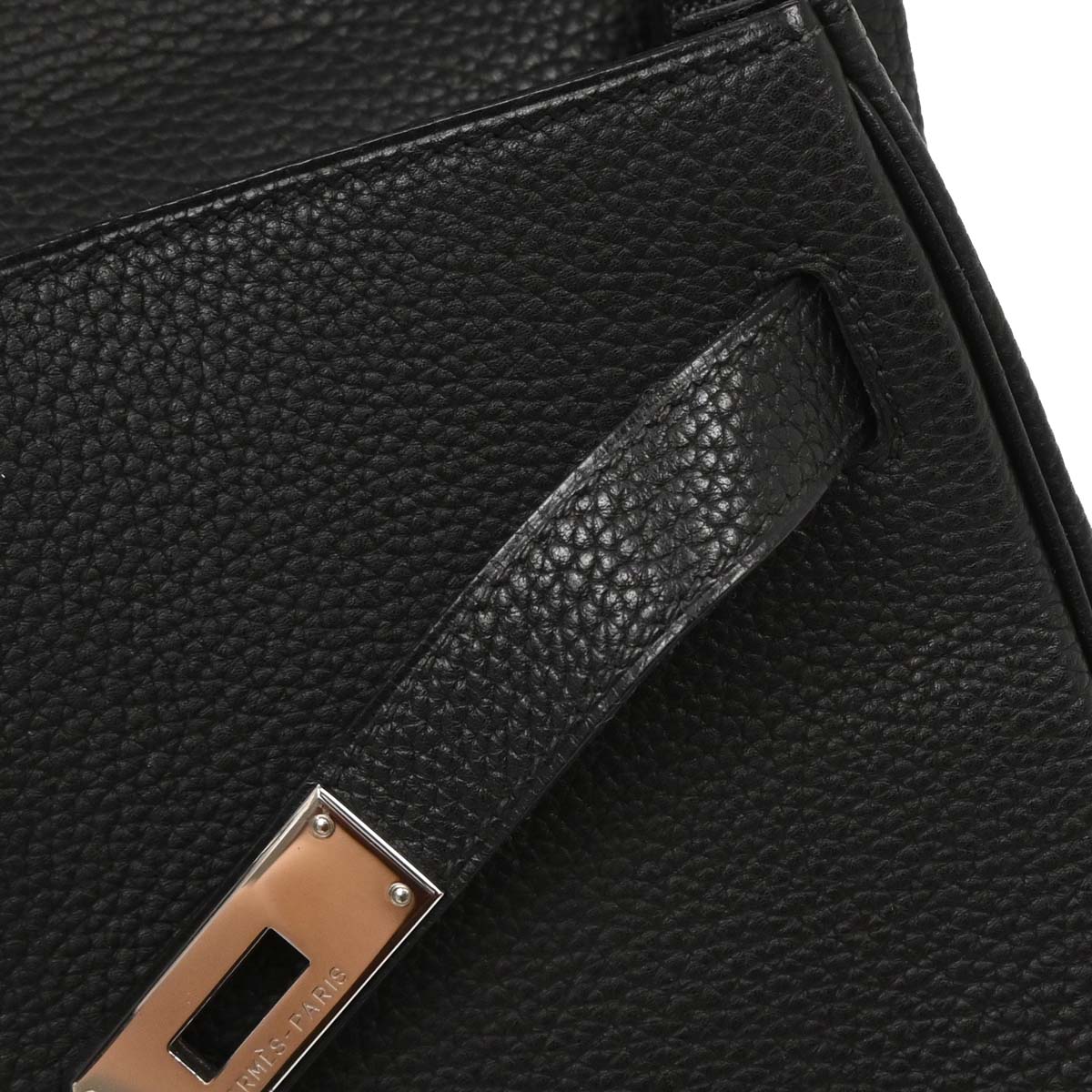 Hermes Black Togo Kelly 32 Retourne 2way Shoulder Handbag