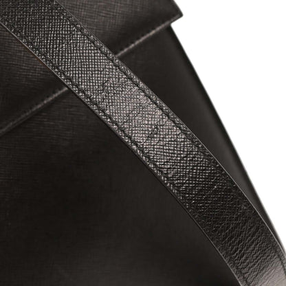 Salvatore Ferragamo Black Gancini 2way Shoulder Handbag