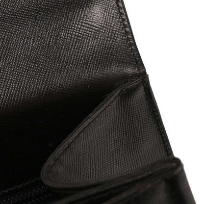 Salvatore Ferragamo Black Gancini 2way Shoulder Handbag