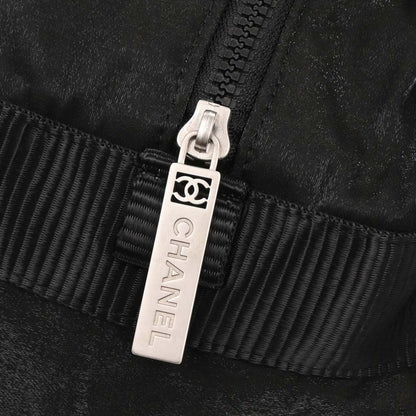 Chanel Black Nylon Sport Line Gym Bag