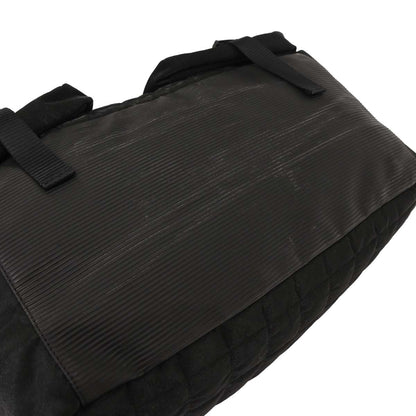 Chanel Black Nylon Sport Line Gym Bag