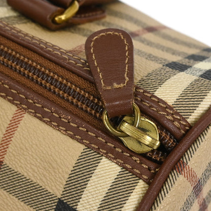 Burberry Beige PVC House Check Handbag