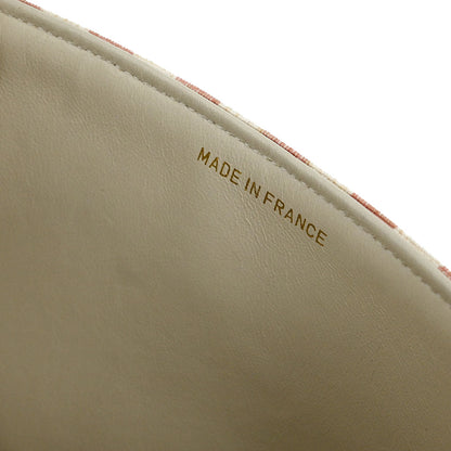 Chanel * Linen Small Classic Double Flap Shoulder Bag